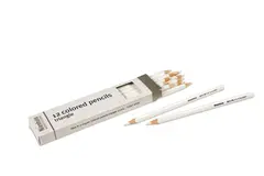 3-Sided Inset Pencils: White
