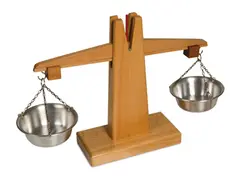 Small Wooden Scale