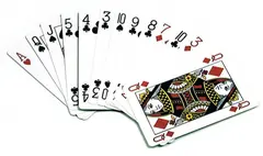 Kortstokk plastbelagte