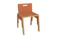 Frigg stablebar stol terracotta B34 x D30 x H33 cm