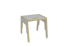 Frigg stablebar taburett lys gr&#229; B34 x D30 x H52 cm