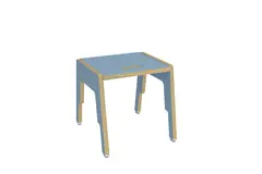 Frigg stablebar taburett skybl&#229; B34 x D30 x H52 cm