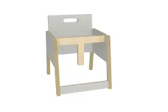 Frigg baby modul lys gr&#229; B33 x D38 x H27 cm