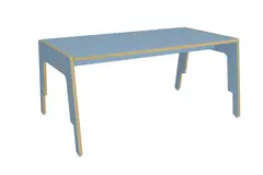 Frigg stablebart bord skyblå B60 x D60 x H52 cm