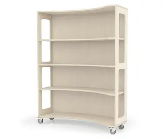 Unik reol høy B123 x D38 x H160 cm