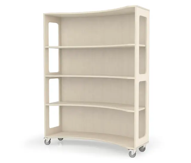 Unik reol høy B123 x D38 x H160 cm 