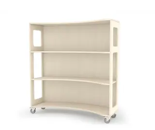 Unik reol medium B123 x D38 x H131 cm