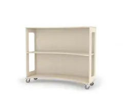 Unik reol lav B123 x D38 x H102 cm