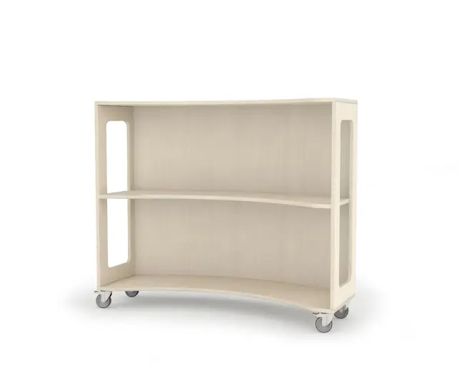 Unik reol lav B123 x D38 x H102 cm 