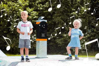 DJ-Post L30 x B30 x H97 cm