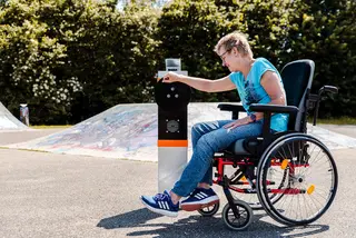 DJ-Post L30 x B30 x H97 cm