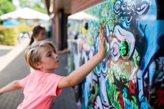 GameWall L202 x B97 x H22 cm