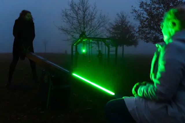 KineticSeesaw L346 x B31 x H83 cm 