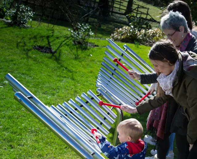 Papilio forankring i jord B245 x D81 x H110 cm 