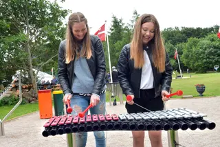 Xylophon duo B110 x D85 x H85 cm