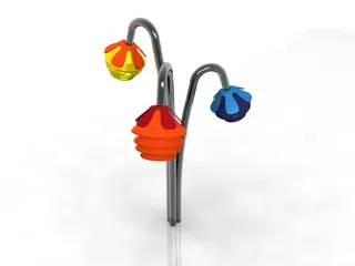 Harmony bells minor bunch 3 stk