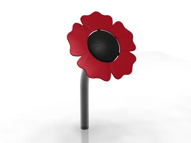 Poppy petal drum forankring i jord B56 x D63 x H108 cm 