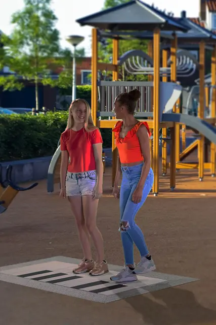 Baby floor piano L200 x B110 cm 