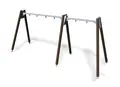 Finno huskestativ høyt for 3 husker L566 x B153 x H253 cm