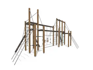 Finno Klatreskog L694 x B498 x H 381 cm