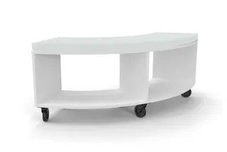 Stig reol 2 rom 90 grader buet B150 x D40 x H53 cm