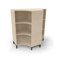 Stig reol T-modul 6 rom B120 x D73 x H130 cm