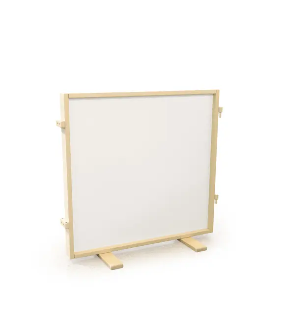 Lekevegg lav hvit B89 x D9 x H82 cm 