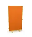 Lekevegg h&#248;y oransje B89 x D9 x H153 cm