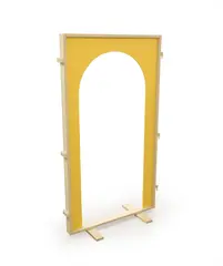 Lekevegg h&#248;y med d&#248;r&#229;pning B89 x D9 x H153 cm