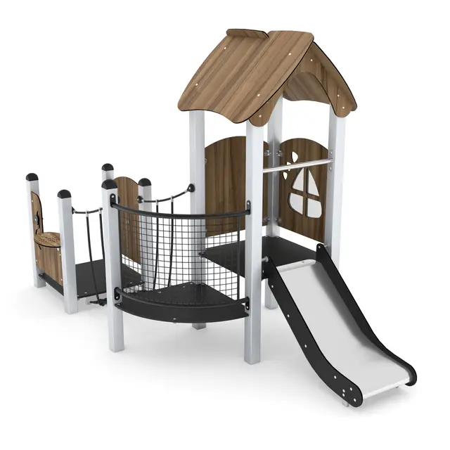 Minisweet lekeapparat med sklie L315 x B170 x H220 cm 