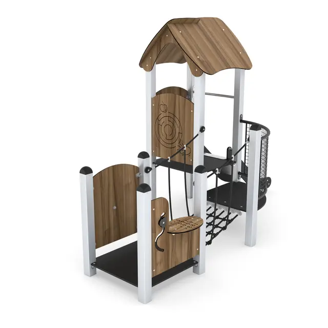 Minisweet lekeapparat med sklie L315 x B170 x H220 cm 