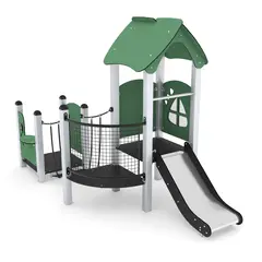 Minisweet lekeapparat med sklie L315 x B170 x H220 cm