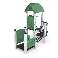 Minisweet lekeapparat med sklie L315 x B170 x H220 cm