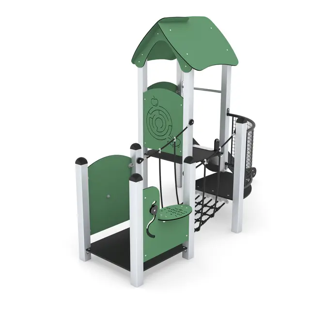 Minisweet lekeapparat med sklie L315 x B170 x H220 cm 