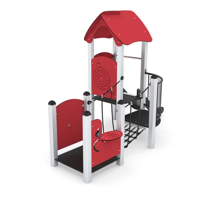 Minisweet lekeapparat med sklie L315 x B170 x H220 cm 