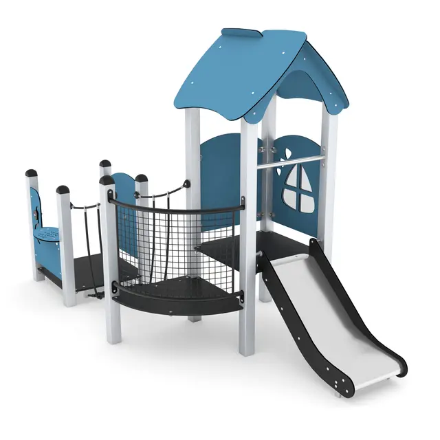 Minisweet lekeapparat med sklie L315 x B170 x H220 cm 