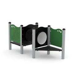 Climboo krypetunnel med platform