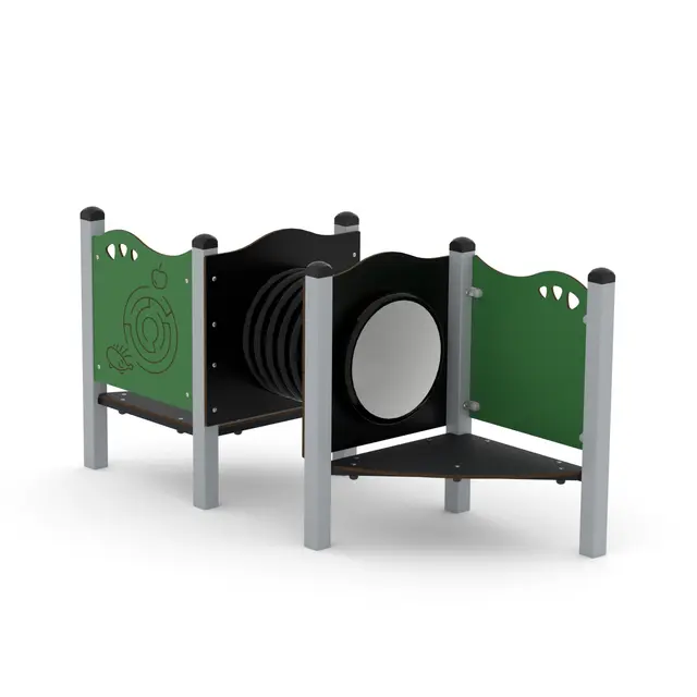 Climboo krypetunnel med platform 