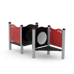 Climboo krypetunnel med platform