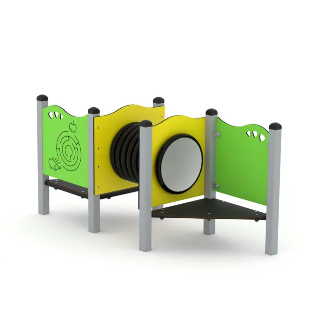 Climboo krypetunnel med platform 