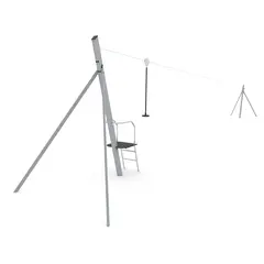 Climboo zipline fra tårn