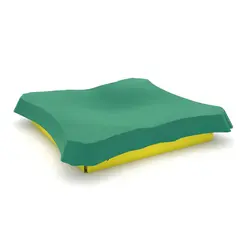 Solo sandkasse firkantet L178 x B178 x H30 cm