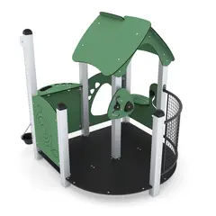 Minisweet lekehus med aktivitetspaneler L165 x B160 x H170 cm