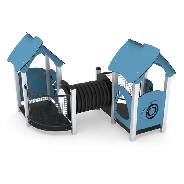 Minisweet lekeapparat med krypetunnel L255 x B240 x H170 cm 