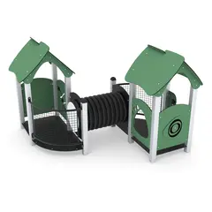 Minisweet lekeapparat med krypetunnel L255 x B240 x H170 cm