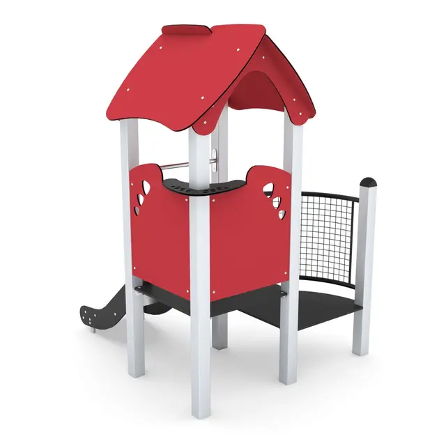 Minisweet leketårn med sklie L175 x B160 x H220 cm 