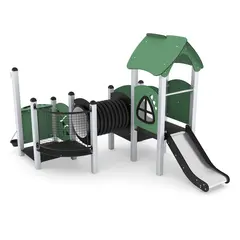 Minisweet lekeapparat tunnel og sklie L320 x B245 x H220 cm