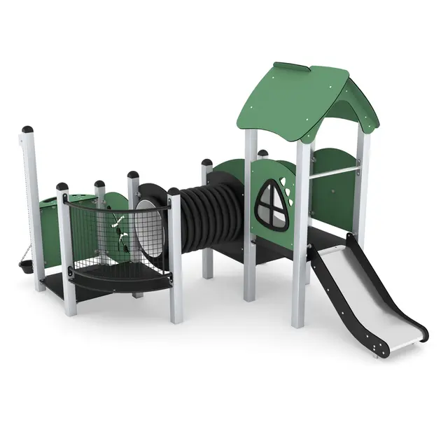 Minisweet lekeapparat tunnel og sklie L320 x B245 x H220 cm 