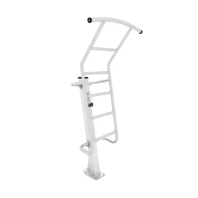 Fitness pull-up bar med trinnstige 