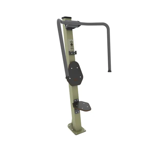 Fitness utendørs skulderpress 